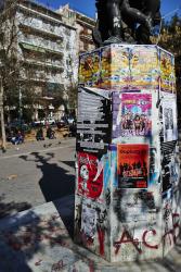 Place Exarchia, Athènes.