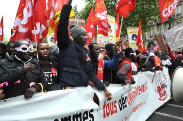 Sans-Papiers Cgt manifestation du 1er Mai 2015