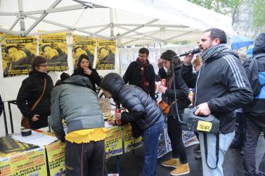 Signataires au Stand de Sud Postiers du 92 Pas de prison pour Gaëtan et les autres condamnés pour avoir manifesté