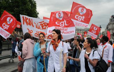 Salariés de l'AP-HP en grêve