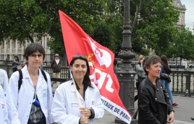 Salariés de l'AP-HP en grêve