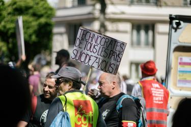 Paris, 19 avril 2018, Manifestation Convergence des Luttes