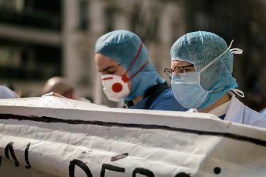 Paris, 19 avril 2018, Manifestation Convergence des Luttes