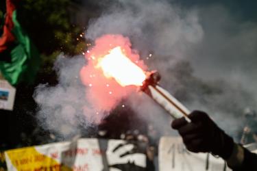 Paris, 19 avril 2018, Manifestation Convergence des Luttes