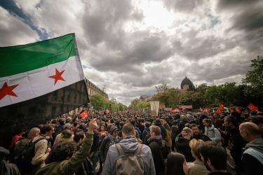Un cortège de tête immense