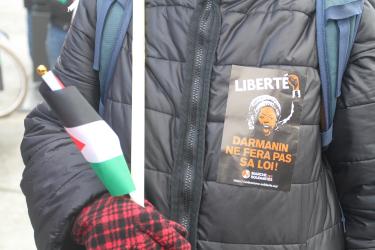 Manifestation conjointe contre la loi Darmanin et de soutien à la Palestine
