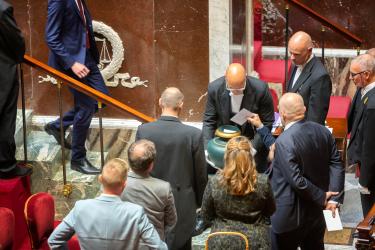 FRANCE - POLITICS - NATIONAL ASSEMBLY - ELECTION OF THE PRESIDENT OF THE ASSEMBLY