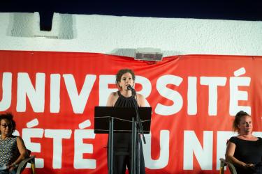 FRANCE - POLITICS - NPA MEETING AT SUMMER UNIVERSITY