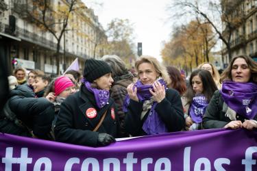 FRANCE - SOCIAL - DEMONSTRATION AGAINST VIOLENCE TOWARDS WOMEN
