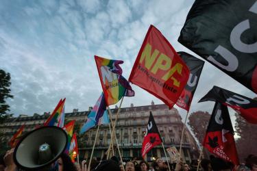 FRANCE - SOCIAL - RALLY AFTER LEFT S VICTORY ON SECOND ROUND PARLIAMENT ELECTIONS