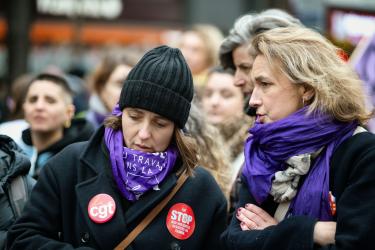 FRANCE - SOCIAL - DEMONSTRATION AGAINST VIOLENCE TOWARDS WOMEN