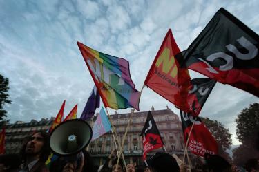 FRANCE - SOCIAL - RALLY AFTER LEFT S VICTORY ON SECOND ROUND PARLIAMENT ELECTIONS