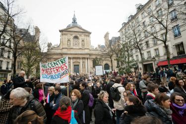 FRANCE - SOCIAL - DEMONSTRATION OF PRIMARY SCHOOLS WORKERS