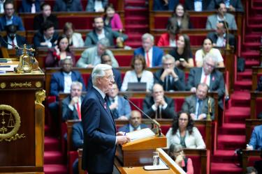 FRANCE - POLITICS - NATIONAL ASSEMBLY - PRIME MINISTER OPENING SPEACH