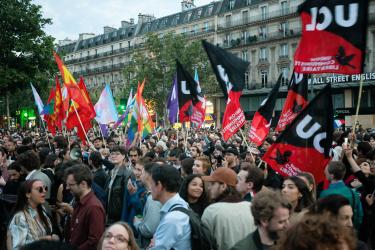 FRANCE - SOCIAL - RALLY AFTER LEFT S VICTORY ON SECOND ROUND PARLIAMENT ELECTIONS