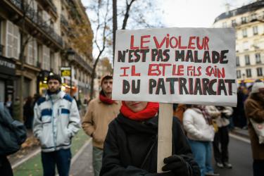 FRANCE - SOCIAL - DEMONSTRATION AGAINST VIOLENCE TOWARDS WOMEN