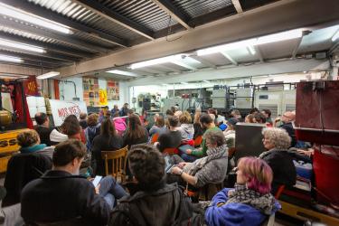 FRANCE - POLITICS - FRANCE - NOS VIES LEURS PROFITS DEBATE ABOUR POPULAR FRONT