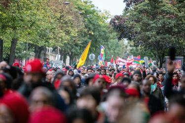 FRANCE - SOCIAL - DEMONSTRATION AGAINST THE HIGH COST OF LIVING OVERSEAS