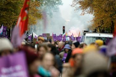 FRANCE - SOCIAL - DEMONSTRATION AGAINST VIOLENCE TOWARDS WOMEN