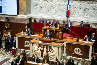 FRANCE - POLITICS - NATIONAL ASSEMBLY - PRIME MINISTER OPENING SPEACH