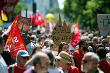 FRANCE - SOCIAL - MAY 1ST DEMONSTRATION