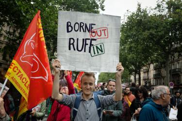 FRANCE - SOCIAL - DEMONSTRATION AGAINST THE FAR RIGHT