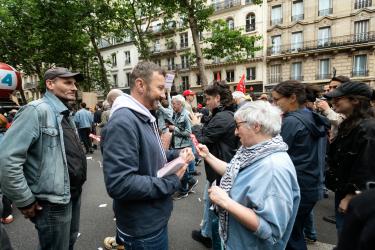 FRANCE - SOCIAL - DEMONSTRATION AGAINST THE FAR RIGHT