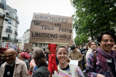 FRANCE - SOCIAL - DEMONSTRATION AGAINST THE FAR RIGHT