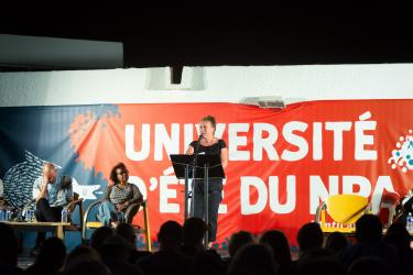 FRANCE - POLITICS - NPA MEETING AT SUMMER UNIVERSITY