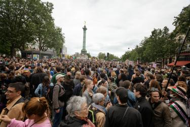 FRANCE - SOCIAL - DEMONSTRATION AGAINST THE FAR RIGHT