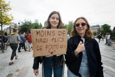 FRANCE - SOCIAL - DEMONSTRATION AGAINST THE FAR RIGHT