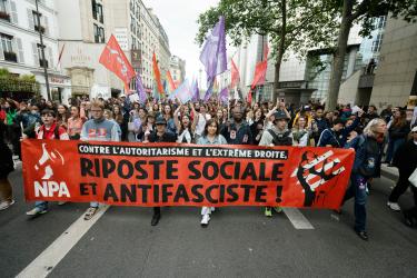 FRANCE - SOCIAL - DEMONSTRATION AGAINST THE FAR RIGHT