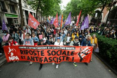 FRANCE - SOCIAL - DEMONSTRATION AGAINST THE FAR RIGHT