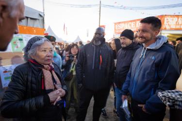 FRANCE - POLITICS - NPA STAND AT THE FETE DE L HUMANITE