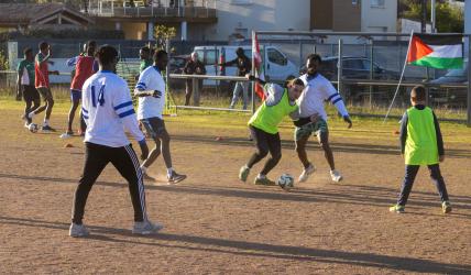 Photo de joueurs de foot