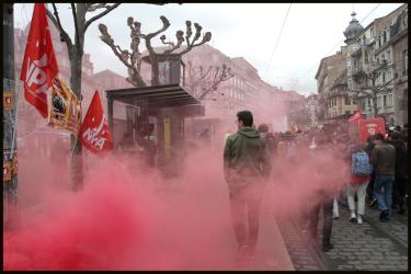 Manifestation contre la réforme des retraites 19 janvier