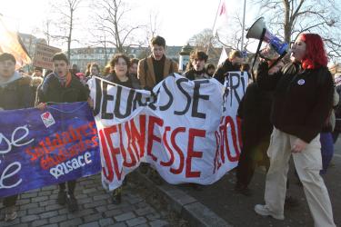 Manifestation contre la réforme de retraites