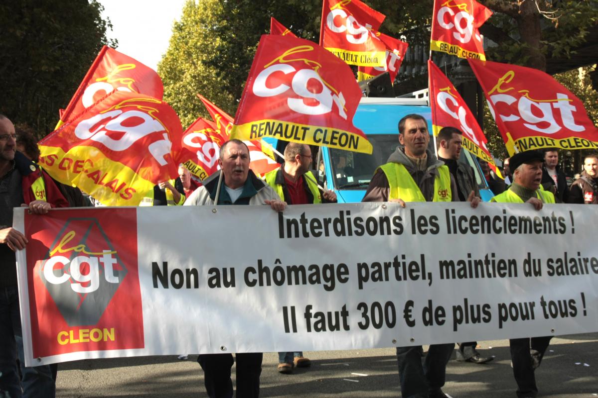 cortège de Renault Cléon