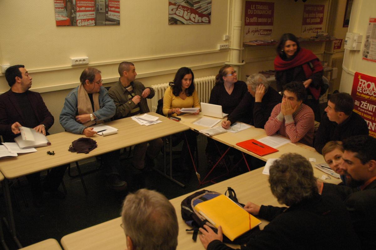 Réunion unitaire. Campagne des régionales au siège du parti de gauche
