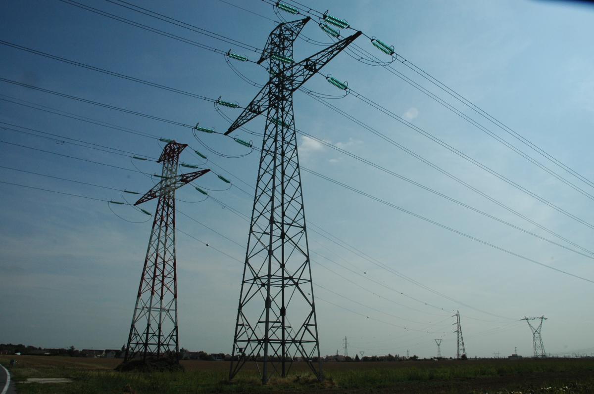 Energie électrique ERDF ( Electricité réseau de distribution France).