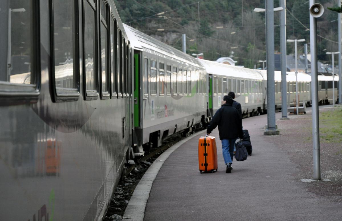 Corail intercités normandie avant le départ