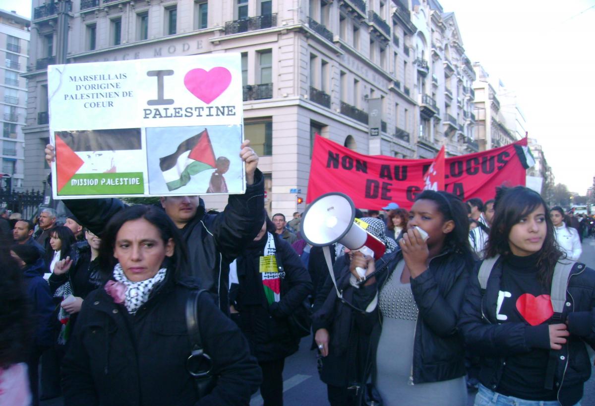 marseillaisd'origine palestinien de coeur .