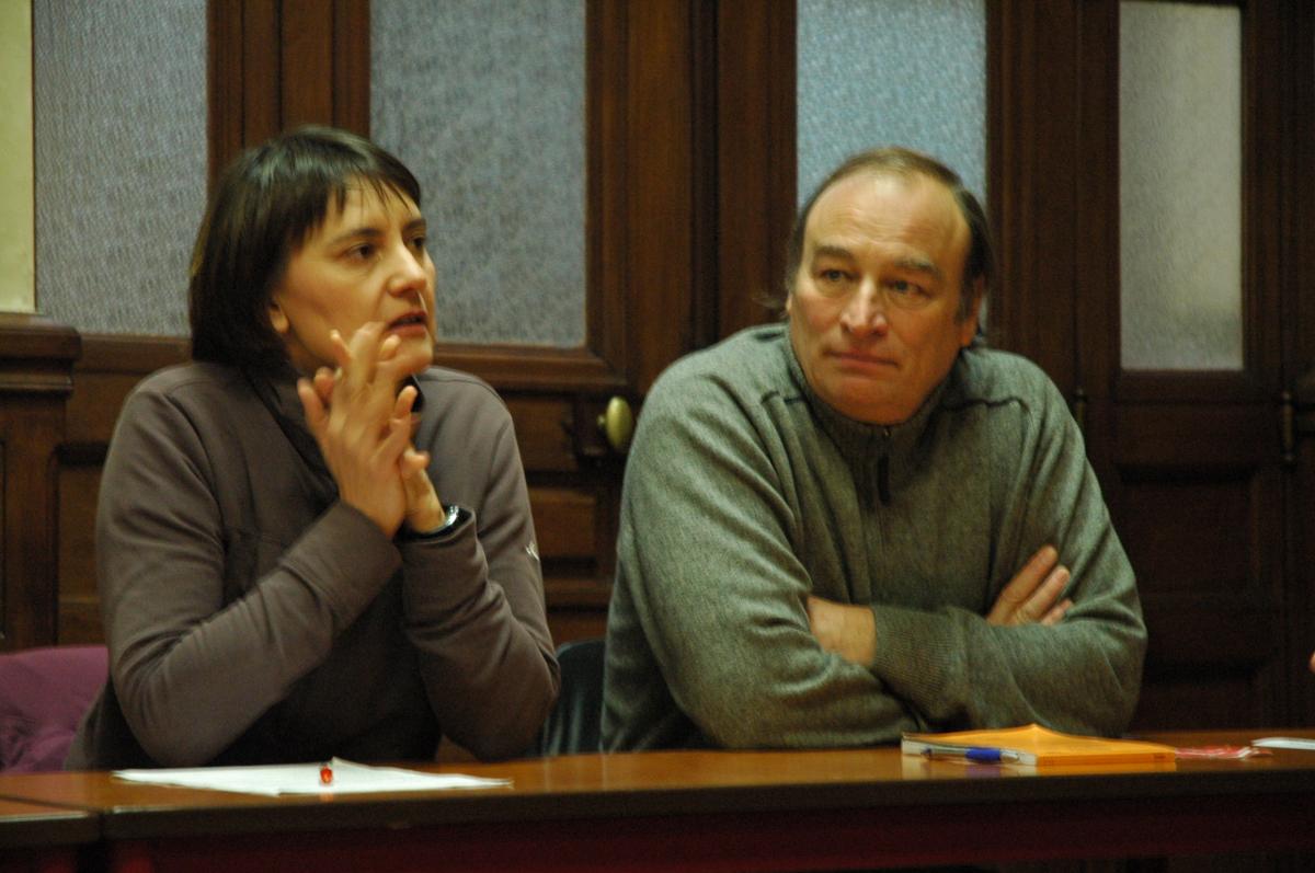 Nathalie ARTHAUD Lutte Ouvrière,Robert PELLETIER Npa