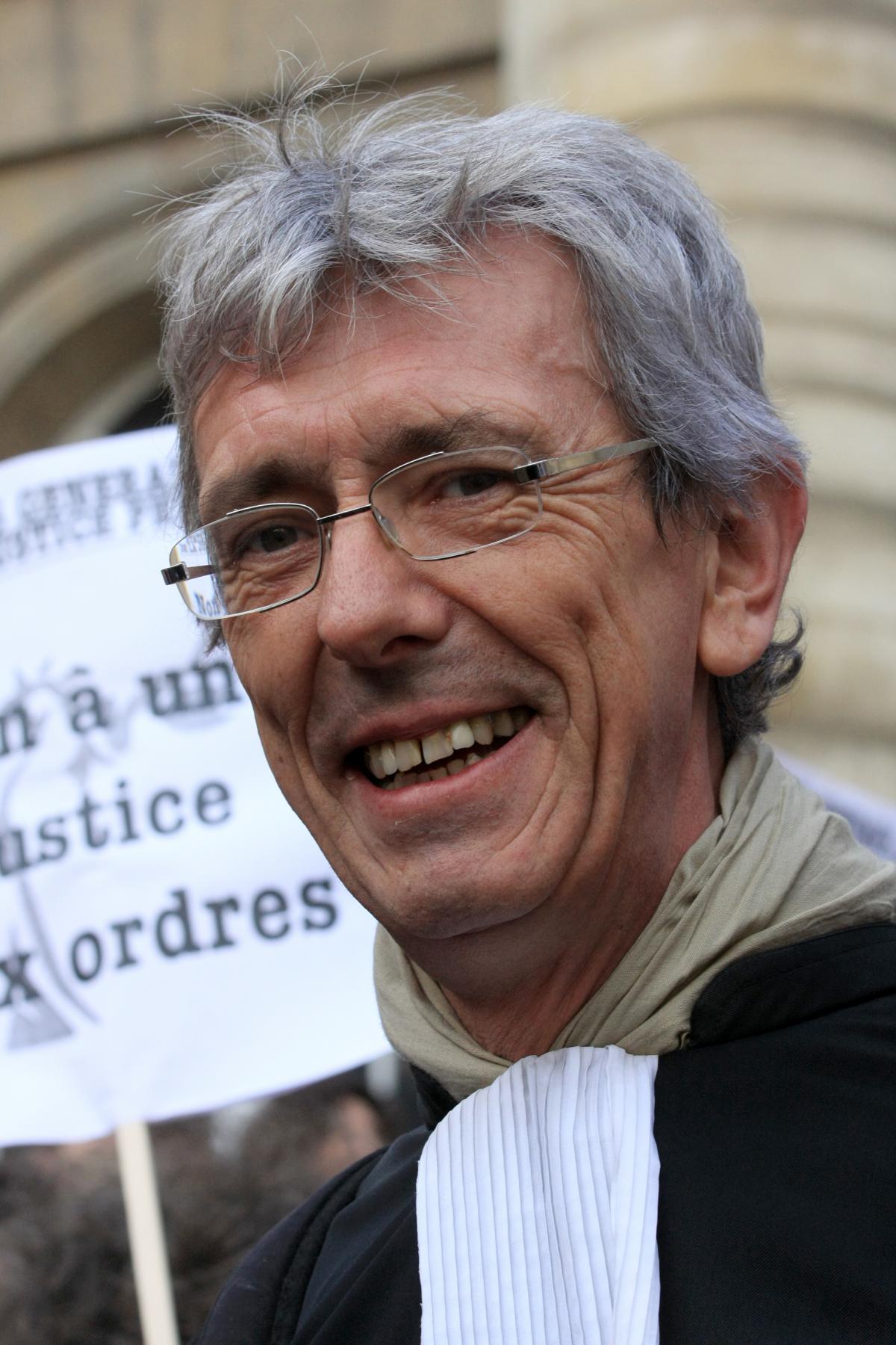 Jean Louis Borie président du Syndicat des Avocats de France (SAF)