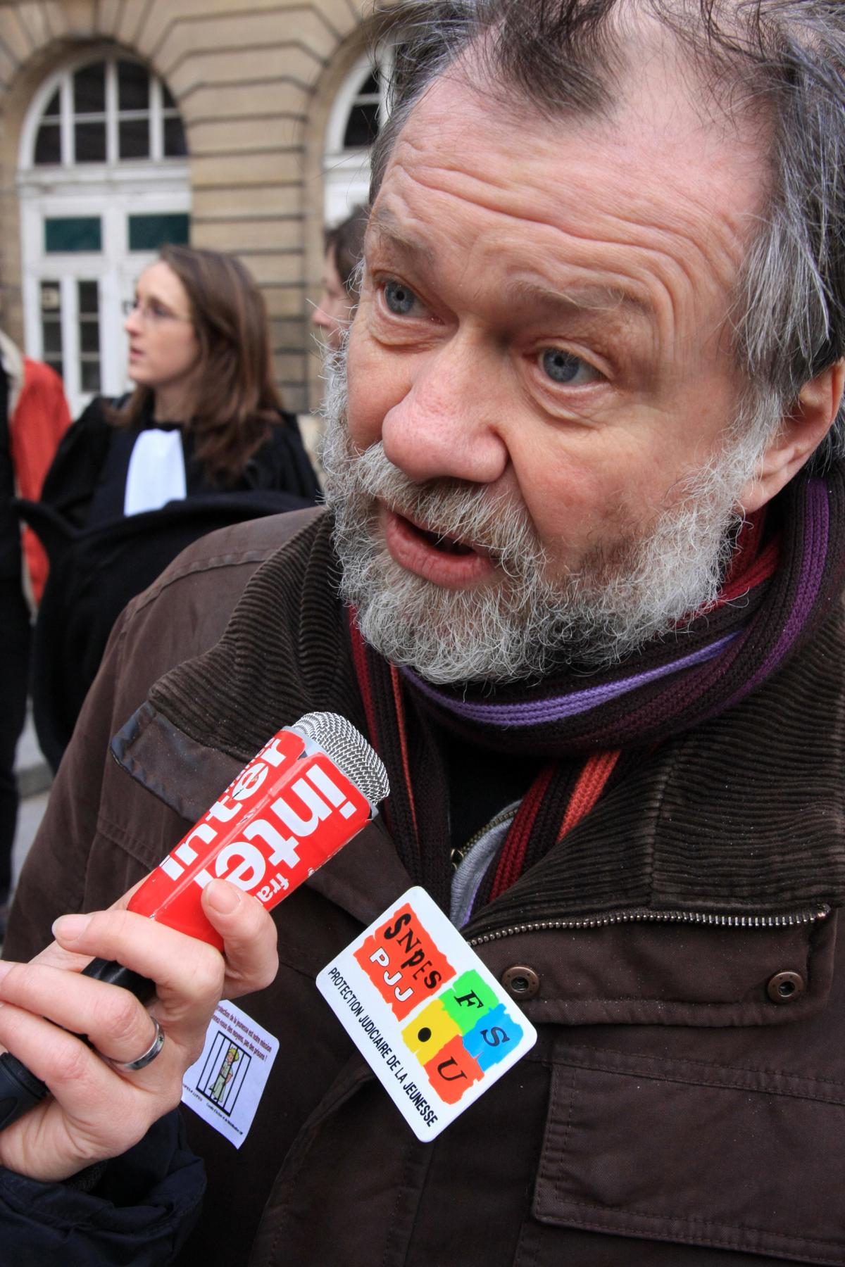 Michel Faujour du SNPES-PJJ FSU