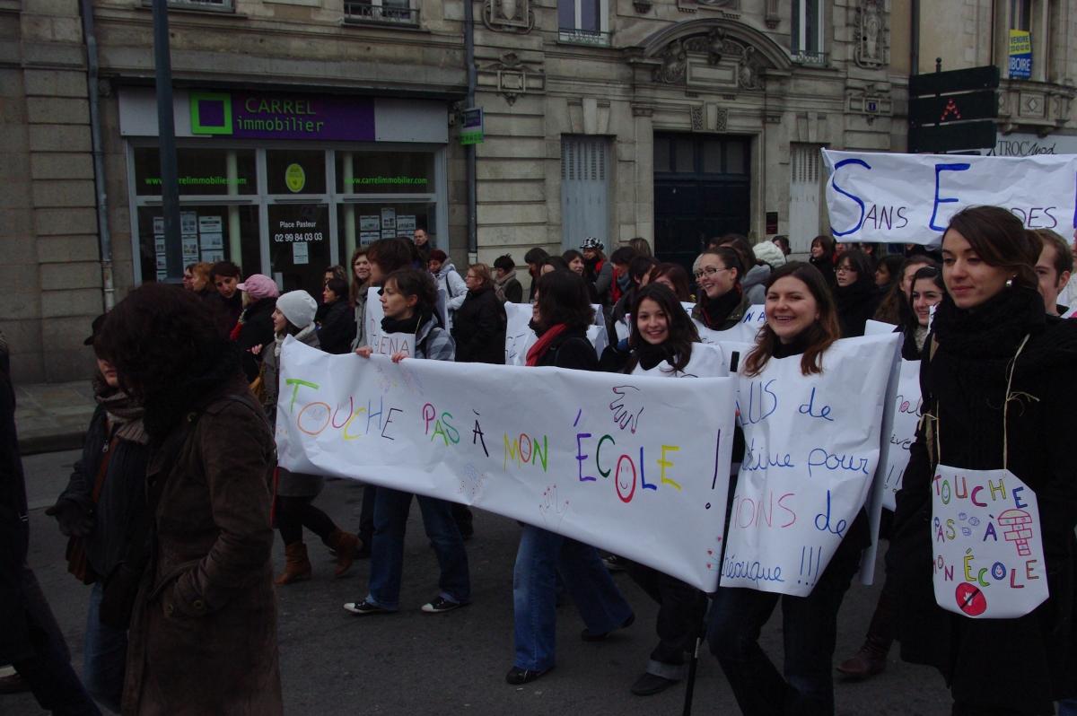 cortège de l'iufm