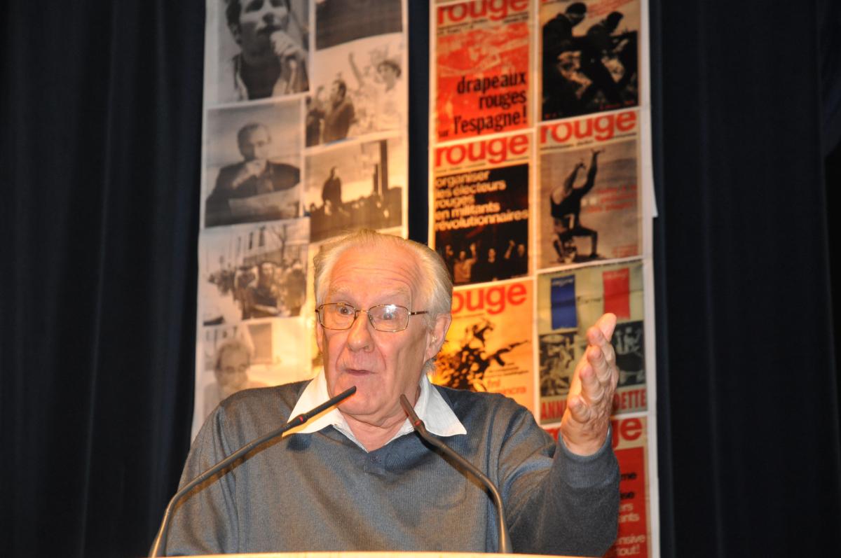 Intervention du philosophe Alain Badiou.