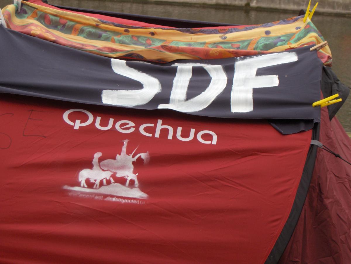 Les enfants de Don Quichotte, canal Saint-Martin
