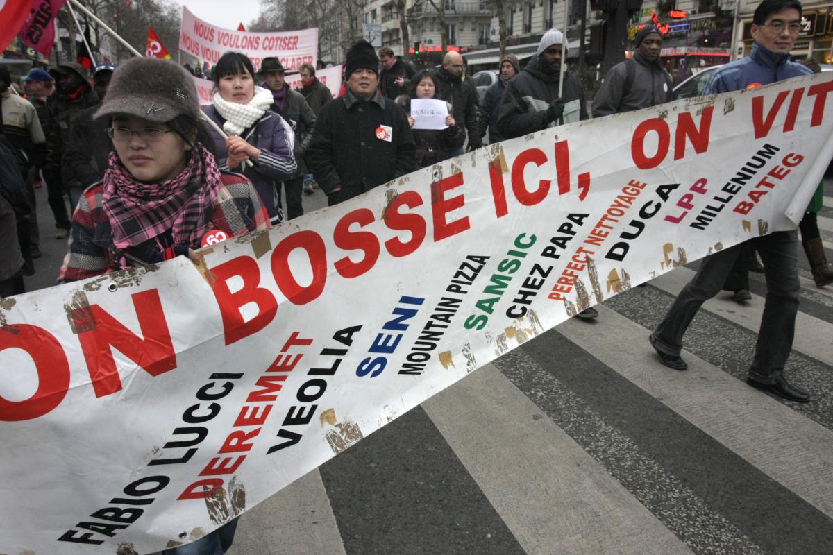 banderole on bosse ici