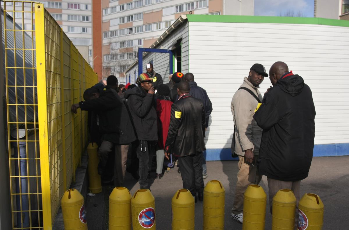 le bungalow provisoire pour accueillir les expulsés